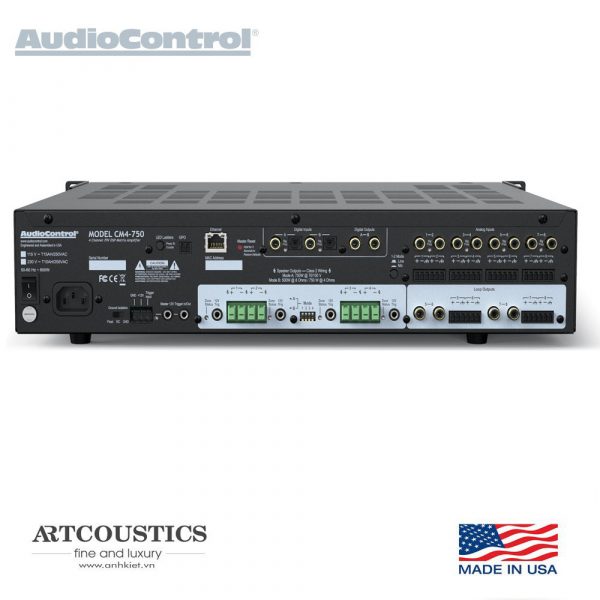 Amply Công suất AudioControl 70V CM4-750