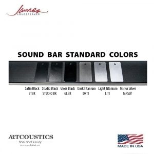 Loa Sound Bar James Loud Speaker, Model: SPL5Q-LCR, 3.5 Inches Depth