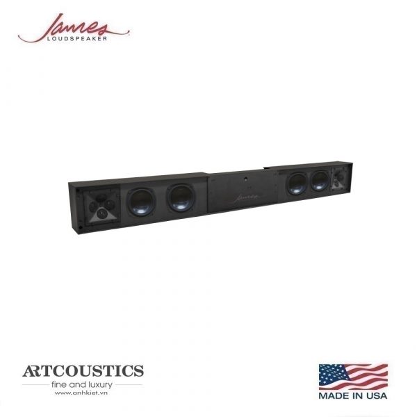 Loa Sound Bar James Loud Speaker, Model: SPL8QLR-BEQ-P, 4.0 Inches Depth, Powered Amplifier