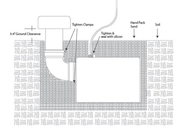Loa siêu trầm cho sân vườn, bể bơi James Loud Speaker, Model: ST8-4