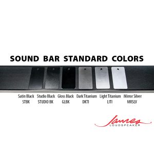 Loa Sound Bar James Loud Speaker, Model: SPL3-LCR-55, cho TV 55 inches, chiều dày 3.0 Inches