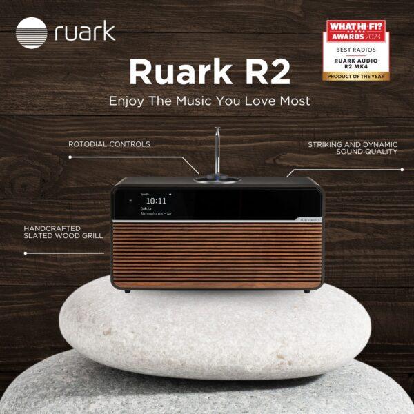 Loa tích hợp chức năng Stream nhạc Ruark R2