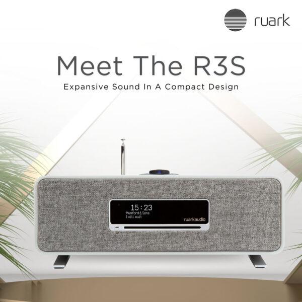 Loa Compact Ruark, tích hợp CD-ROM, Model: R3S
