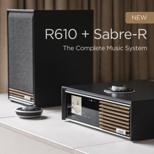 Amply kèm chức năng Stream nhạc Ruark, model:  R610