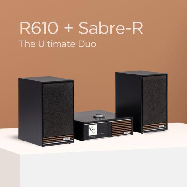 Amply kèm chức năng Stream nhạc Ruark, model:  R610