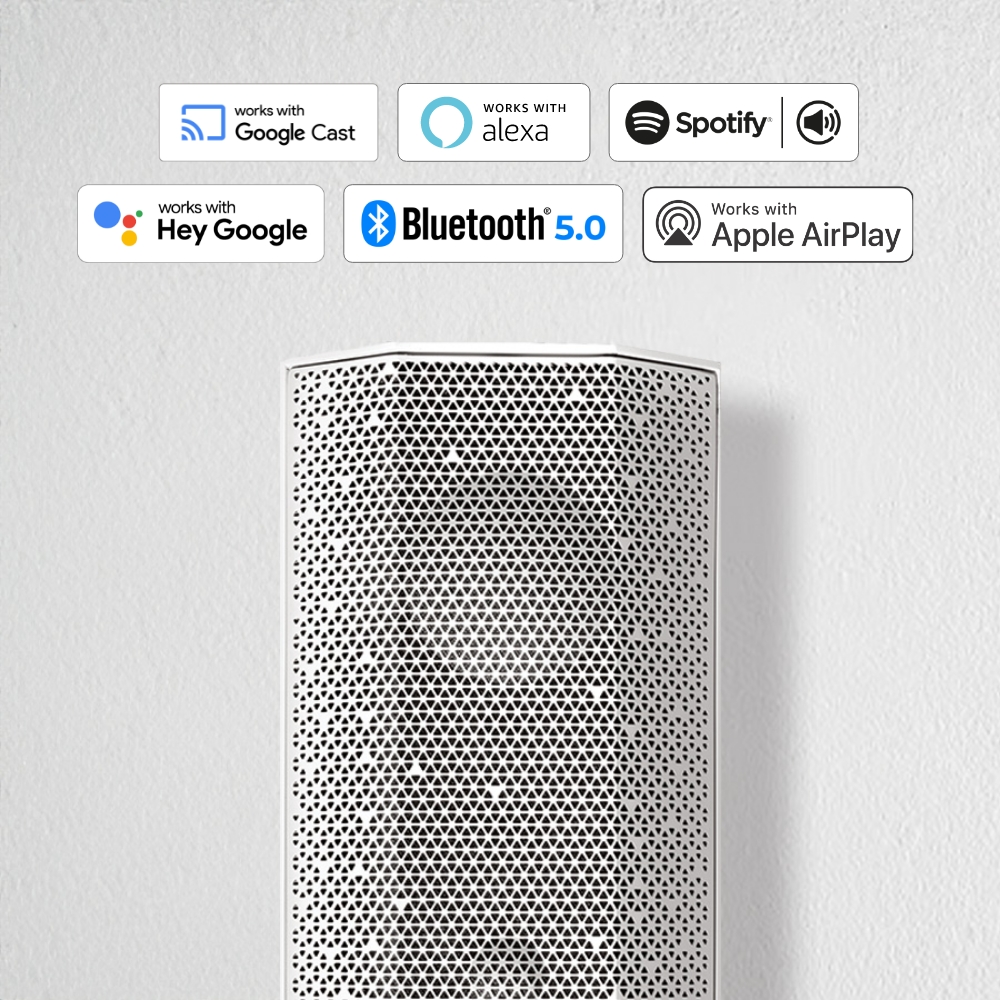 Loa cột gắn tường không dây Wifi IO1, nhãn hiệu Lithe Audio Loa cột gắn tường không dây Wifi IO1, nhãn hiệu Lithe Audio